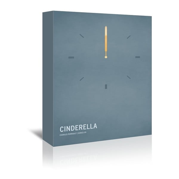Obraz na plátně Cinderella With Text od Christiana Jacksona