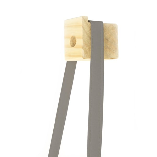 Сива саксия от елхово дърво Colgante, 17 x 62 cm - Surdic-image-2