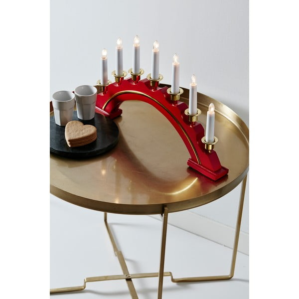 Червен свещник, височина 28 cm Celine - Markslöjd-image-1