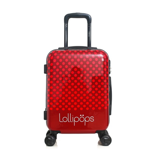 Комплект за багаж и куфар на 4 колела Lollipops Penny Red - LOLLIPOPS-image-4