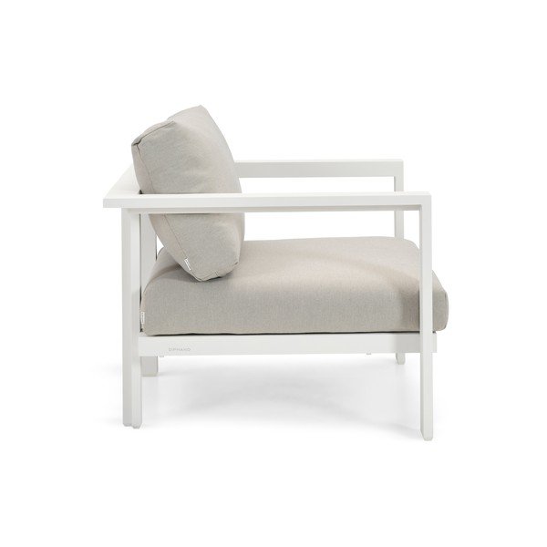 Кремав градински стол Cubic - Diphano-image-3