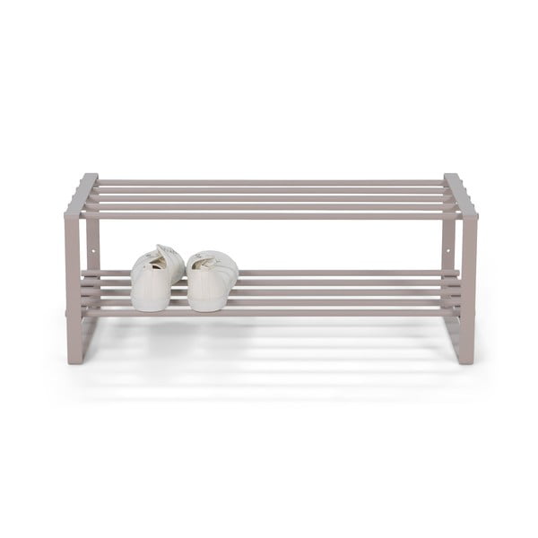 Кафяво-сива метална стойка за обувки 70x29x27 cm Rex – Spinder Design-image-2