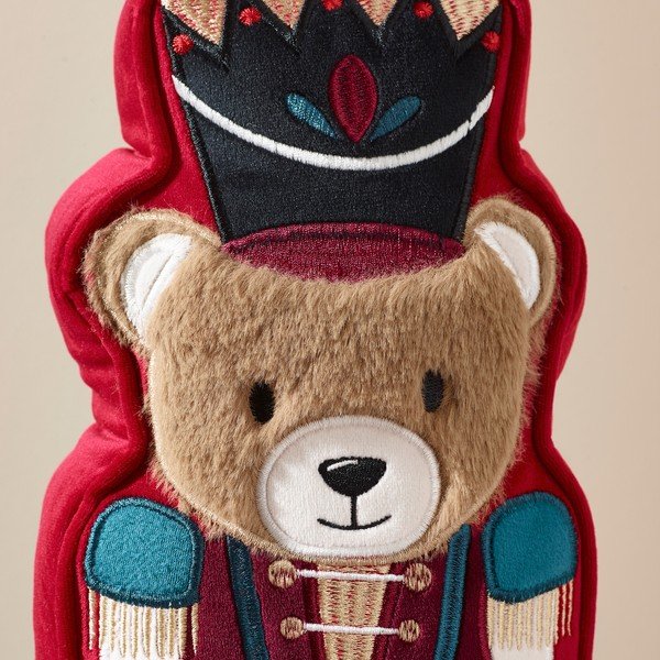 Декоративна възглавница с коледен мотив 20x30 cm Christmas Nutcracker Bear – Catherine Lansfield-image-2