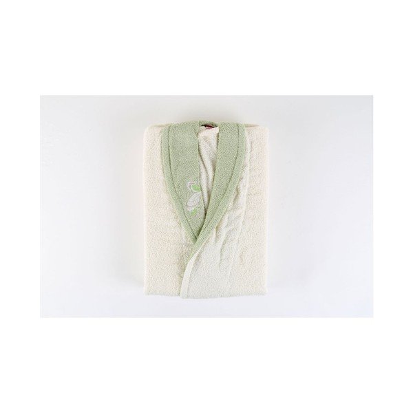 Zelený unisex župan ze 100% bavlny Greg, vel. S/M-image-1