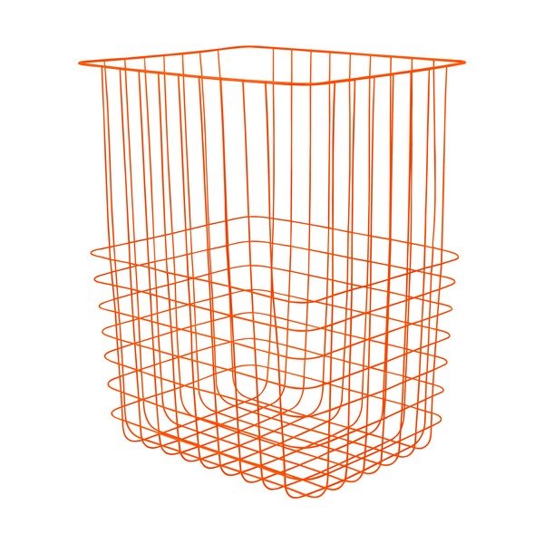Оранжев кош за пране от метал и текстил 64 l Store-It – Mette Ditmer Denmark-image-3