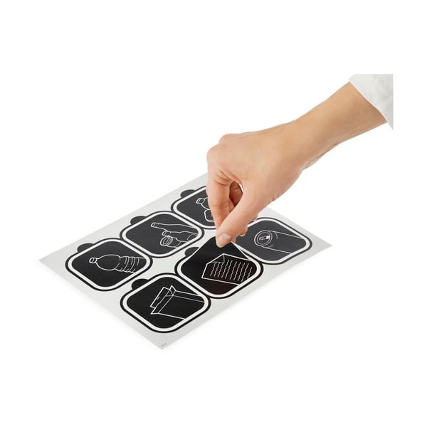 Кошче за отпадъци от рециклирана пластмаса 50 L Twist - Rotho-image-4