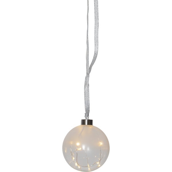 Прозрачна LED светлинна декорация Glow Ball, ø 10 cm - Best Season