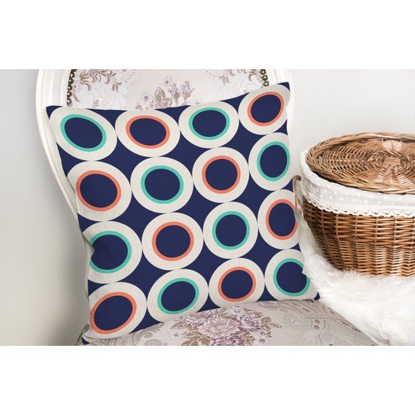 Калъфка за възглавница от памучна смес Ring Modern Luto, 45 x 45 cm - Minimalist Cushion Covers-image-1