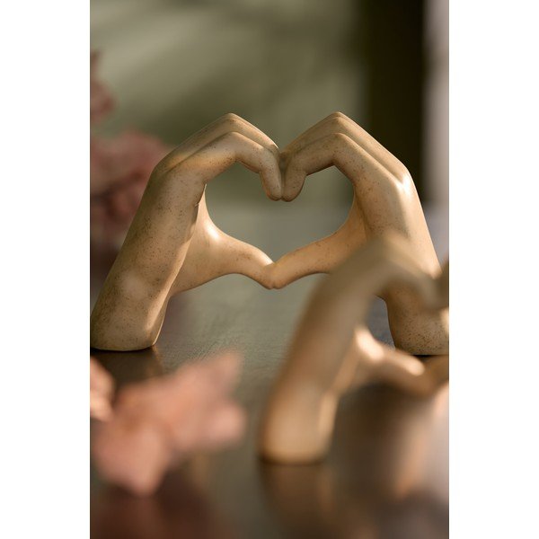 Статуя от полиресин (височина 15 cm) Hands – Light & Living-image-1