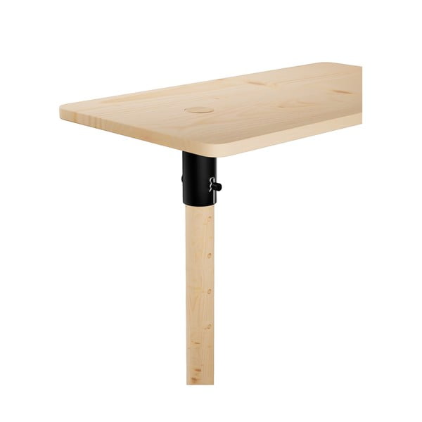 Странична масичка от масивен бор 30x55 cm Adjust – Karup Design-image-4