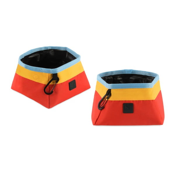 Текстилна сгъваема купа за пътуване ø 18 cm Sunrise - P.L.A.Y.-image-3