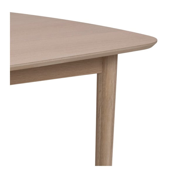 Сгъваема маса за хранене с плот от дъб 210x100 cm Aston - Actona-image-4