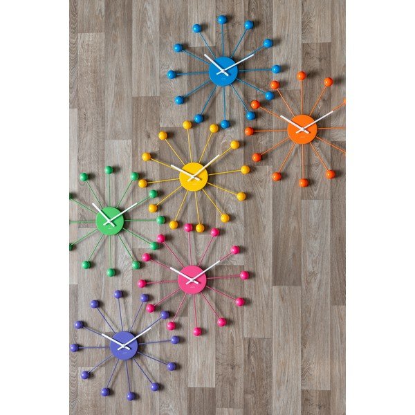 Стенен часовник ø 40 cm Funky Spider – Karlsson-image-1