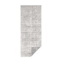 Сив и кремав килим за открито , 80 x 250 cm Biri - NORTHRUGS