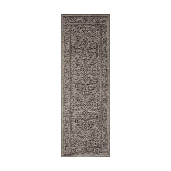 Сиво-кафяв килим на открито , 70 x 200 cm Tyros - NORTHRUGS