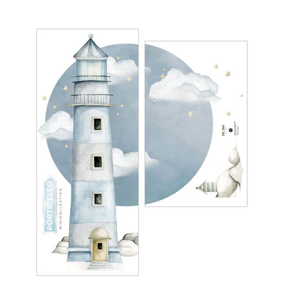 Стикер за стена на фар , 77 x 100 cm Lighthouse - Dekornik-image-1
