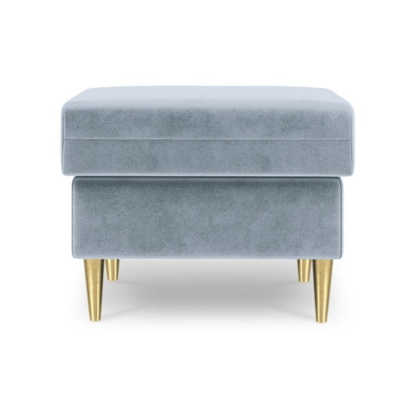 Светлосин пуф Muguet, 60 x 45 cm - Mazzini Sofas-image-2