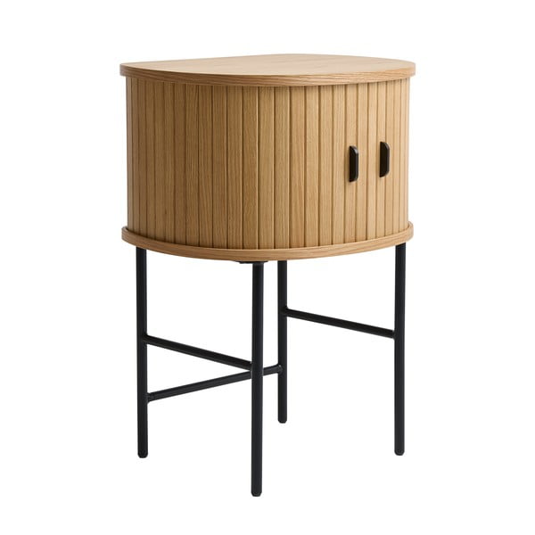 Нощно шкафче в естествен цвят Nola – Unique Furniture-image-4