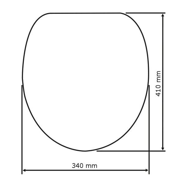 Седалка за тоалетна 37 x 42,5 cm Bamboo – Wenko-image-4
