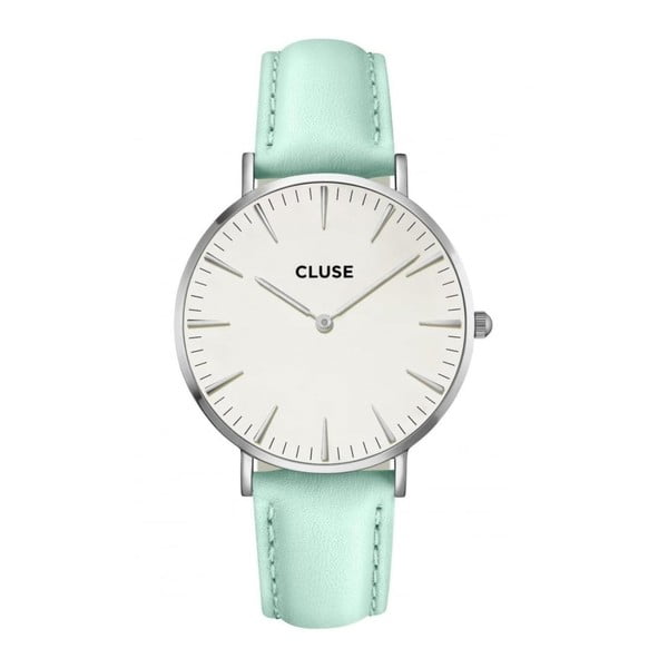 Dámské hodinky Cluse La Bohéme White Pastel Mint