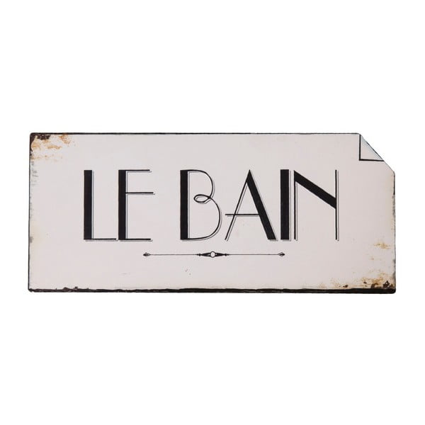 Стенен знак Le Bain - Antic Line