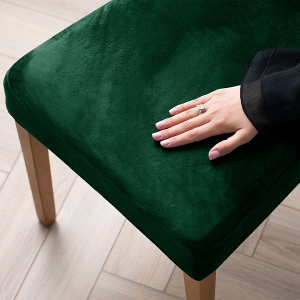 Зелено ластично покривало за стол 48 cm Sento – Restilo-image-1