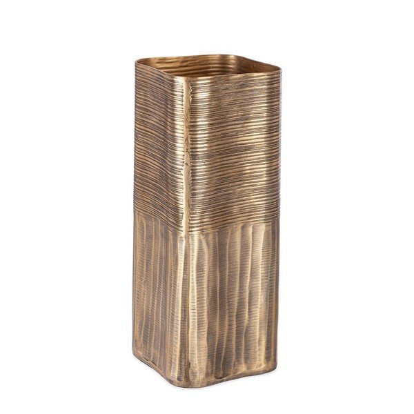 Z terazza ръчна изработка ваза  в златист цвят (височина 31,5 cm) Reel – Bizzotto