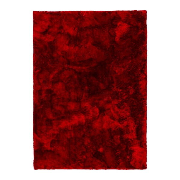 Червен килим Непал Liso, 140 x 200 cm - Universal