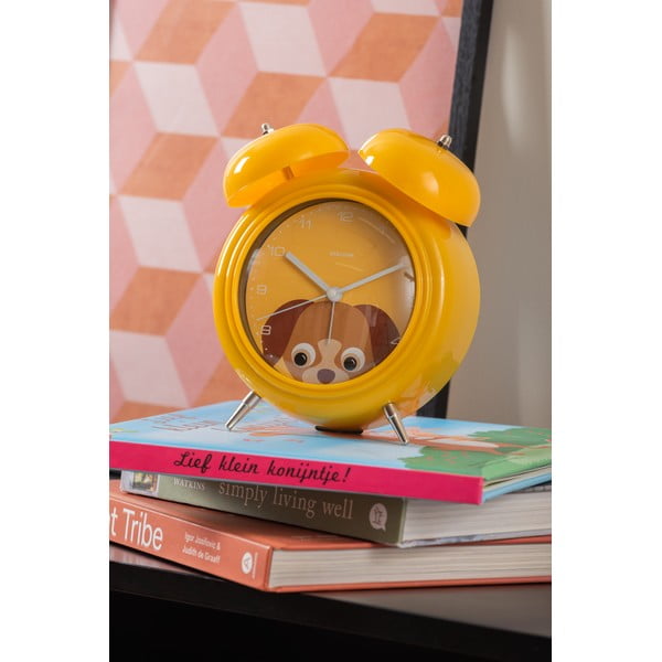 Детски будилник ø 15 cm Peekaboo Dog – Karlsson-image-1