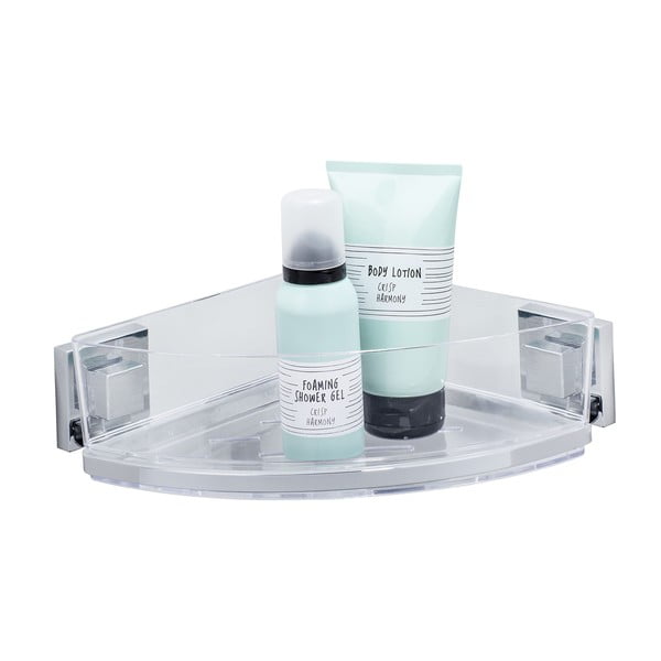 Самоносеща ъглова етажерка Vacuum-Loc, 19,5 x 28 cm - Wenko-image-2