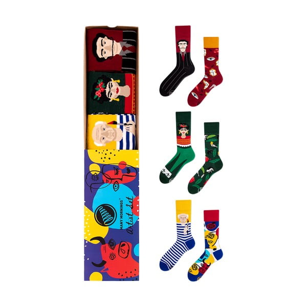 Комплект от 3 чифта чорапи Artist, размер 39-42 - Many Mornings