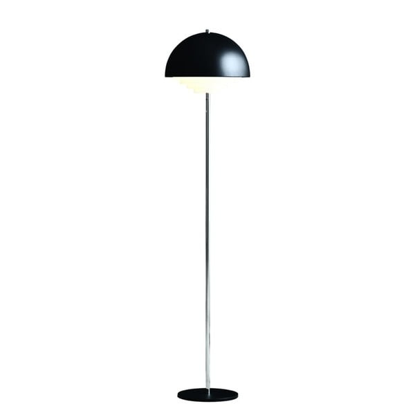 Černá stojací lampa Herstal Motown