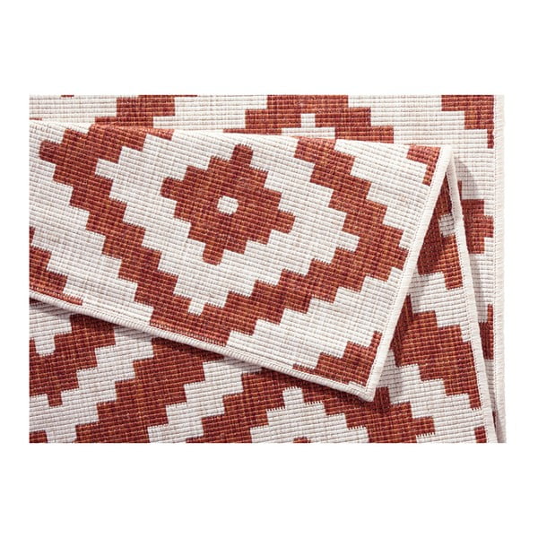 Кафяв и кремав килим за открито , 160 x 230 cm Malta - NORTHRUGS-image-4