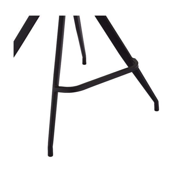 Комплект от 2 тъмнокафяви бар столове Isabel - Furnhouse-image-4