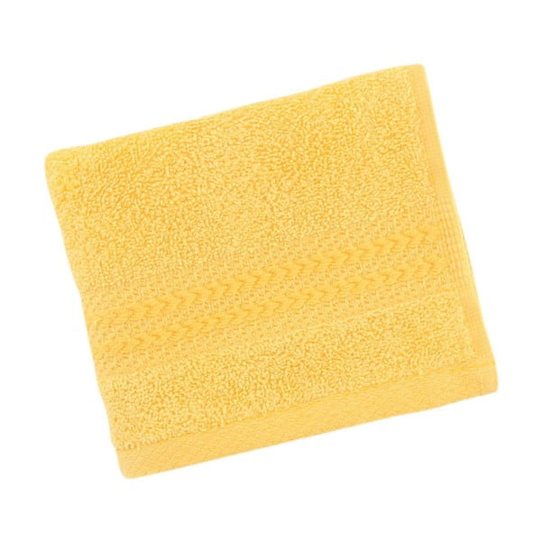 Жълта кърпа от чист памук , 30 x 50 cm - Foutastic-image-2
