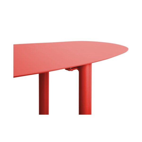 Червен  метален стелаж 90x82x28 cm Cool Retro – Leitmotiv-image-3