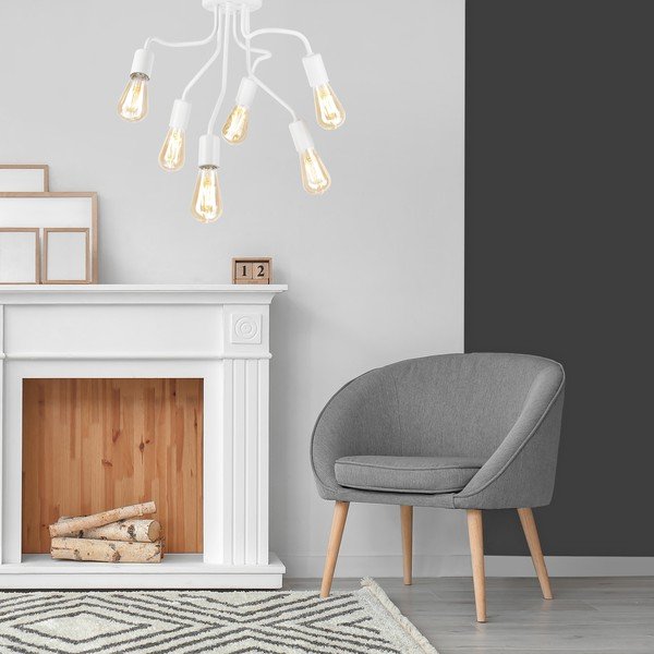 Бяла светлина на тавана - LAMKUR-image-1