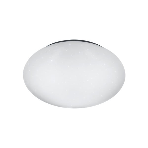 Бяло кръгло LED осветително тяло за таван, диаметър 27 cm Trio Putz