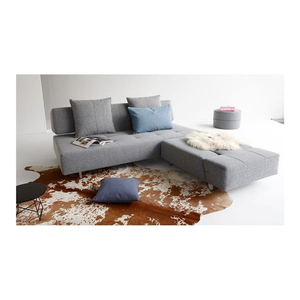 Сиво-бежов разтегателен диван Twist Granite Long Horn - Innovation-image-4