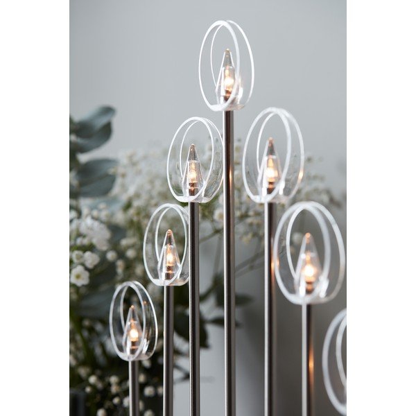 Свещник в сребрист цвят, височина 53,5 cm Gabriel - Markslöjd-image-2