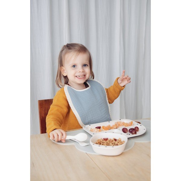 Сив муселинов лигавник Paris - Kindsgut-image-1