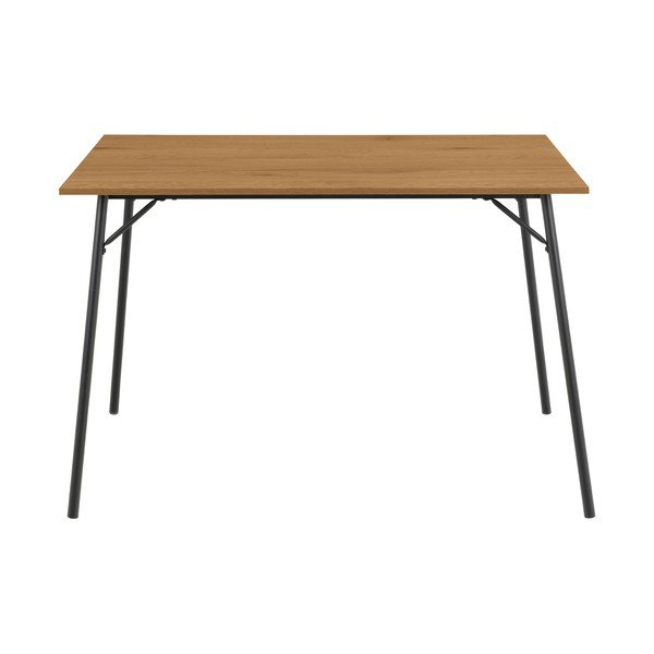 Трапезна маса с дъбов плот 80x120 cm Peru – Actona-image-2