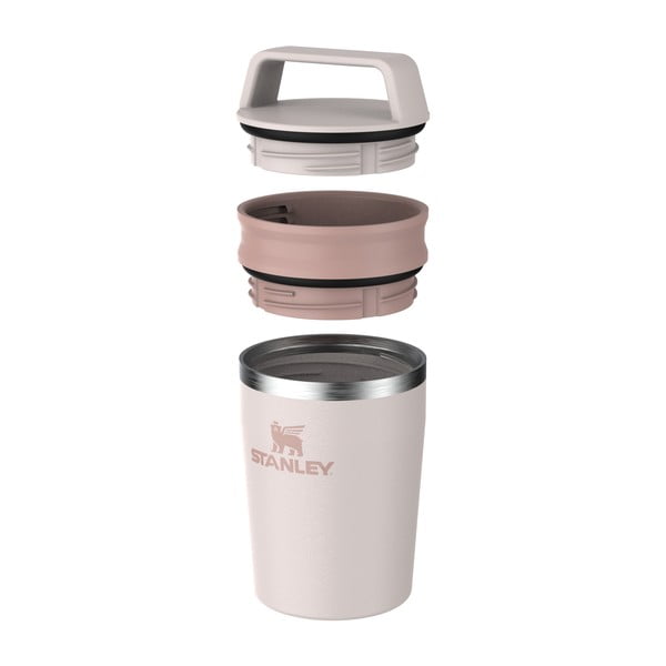 Светлорозова термочаша от неръждаема стомана 230 ml Café-To-Go Travel Mug Rose Quartz – Stanley-image-3