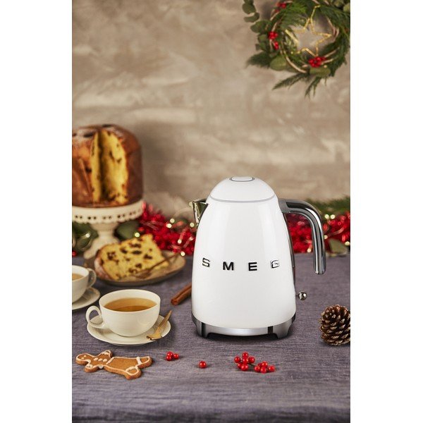 Бяла електрическа кана 1,7 l 50's Retro Style – SMEG-image-1