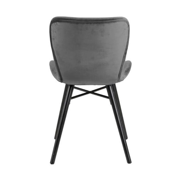 Сив трапезен стол Batilda - Actona-image-3