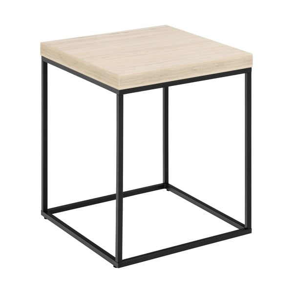 Странична масичка с плот от имитация на мрамор 40x40 cm Barossa – Actona-image-2