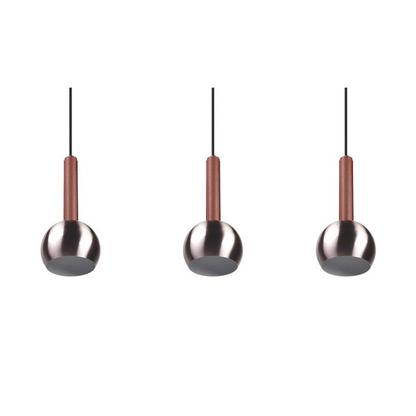 Сиво висящо осветително тяло Ciliana – CINQUE-image-1