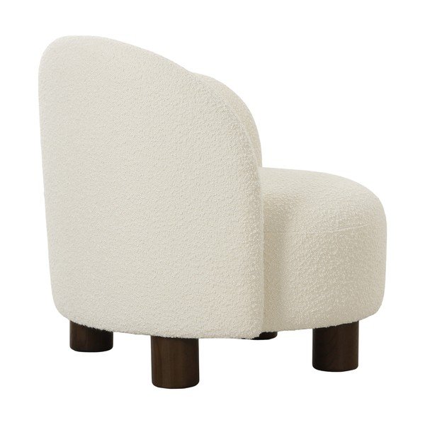 Бял фотьойл от плат букле Honolulu - House Nordic-image-4