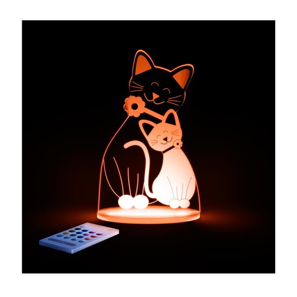 Dětské LED noční světýlko Aloka Cat