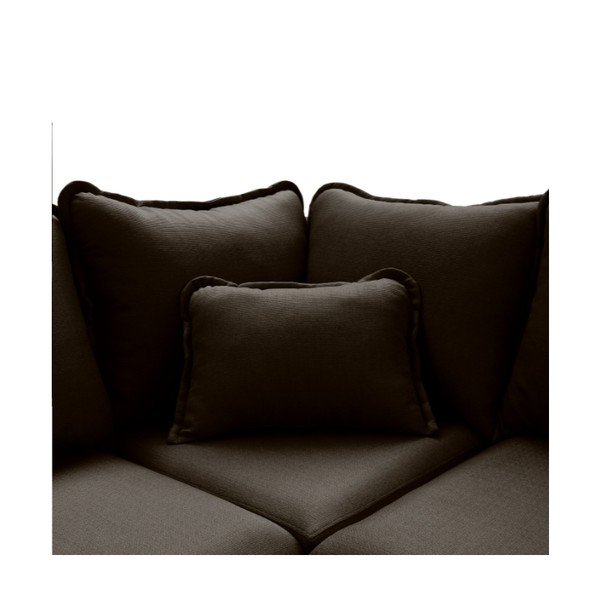 Черен ъглов диван (ляв ъгъл) Beata - Ropez-image-1